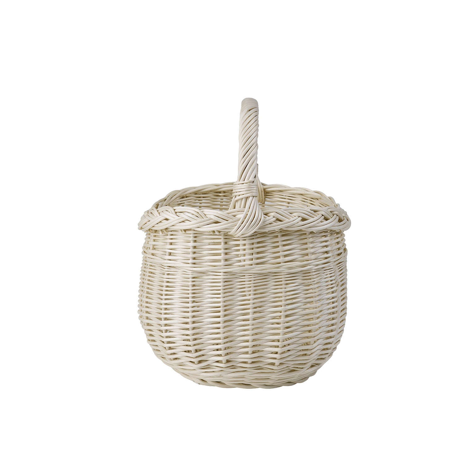 Weiden-Einkaufskorb mit Griff