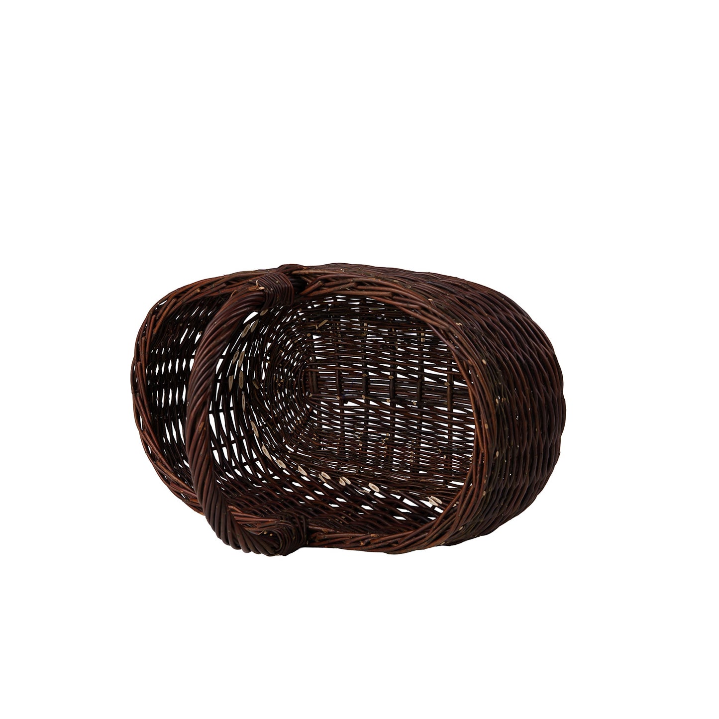 Felis geflochtener Weidenkorb für Kaminholz TheWickerStories