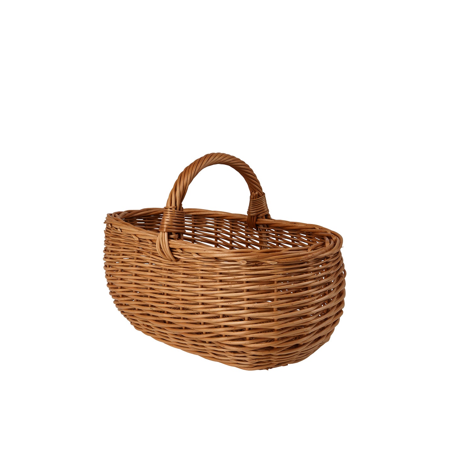 Felis geflochtener Weidenkorb für Kaminholz TheWickerStories