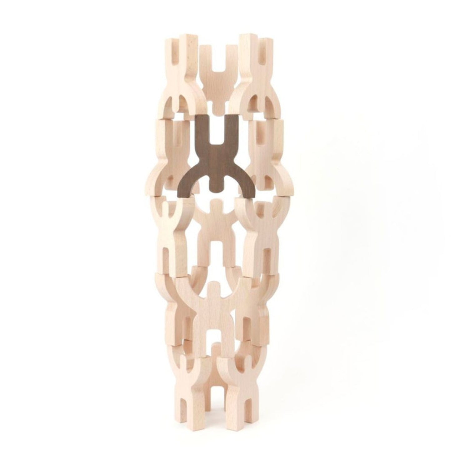 Pavo figurines en bois – jouet d'empilage et d'équilibre TheWickerStories