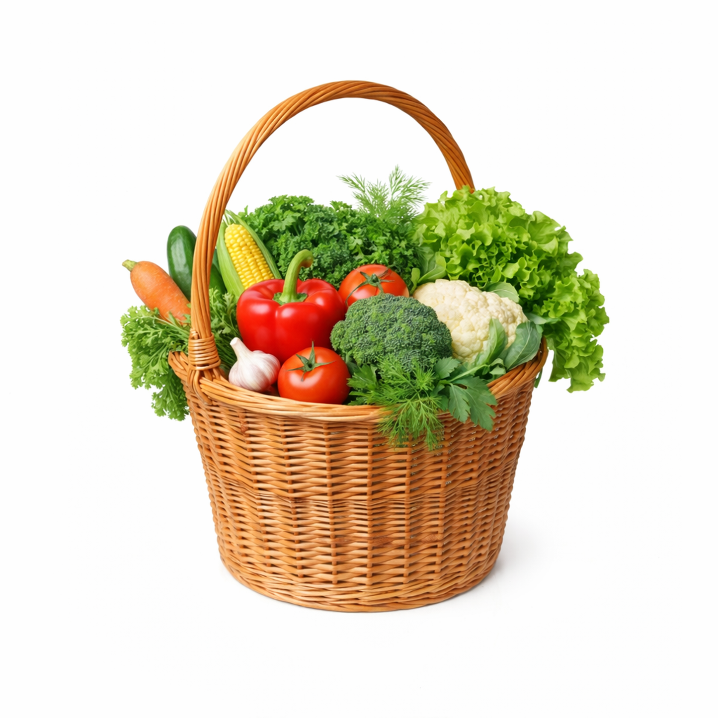 Zamia geflochtener Weidenkorb für Garten, Pflanzen und Dekorationen TheWickerStories